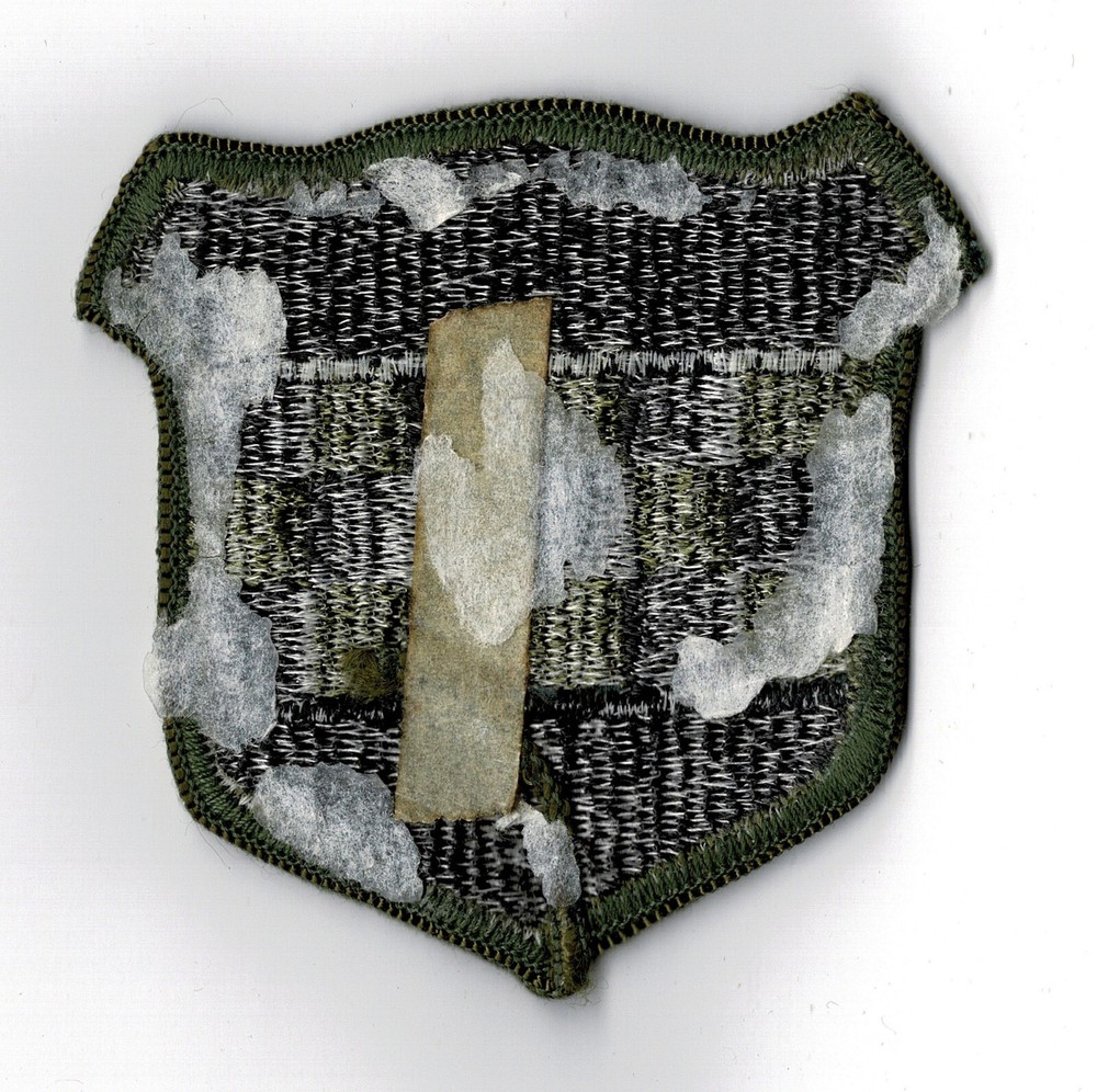 99th Infantry Division SSI patch subdued
