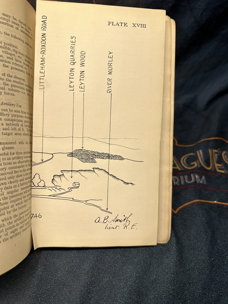 ww2 Notes on map reading pub date 1929 War Office, Crown Copyright Very Good