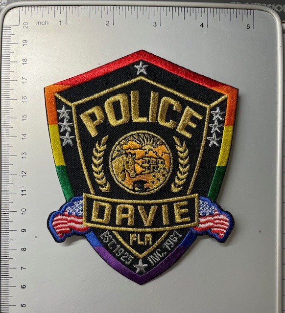 Davie Police Department Pride Patch