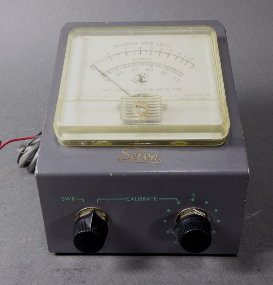Selva Directional Coupler Indicator Meter