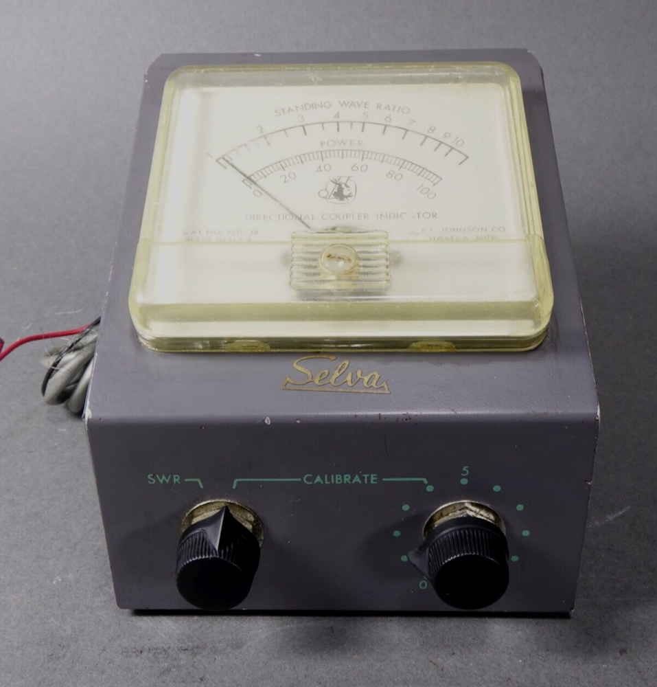 Selva Directional Coupler Indicator Meter