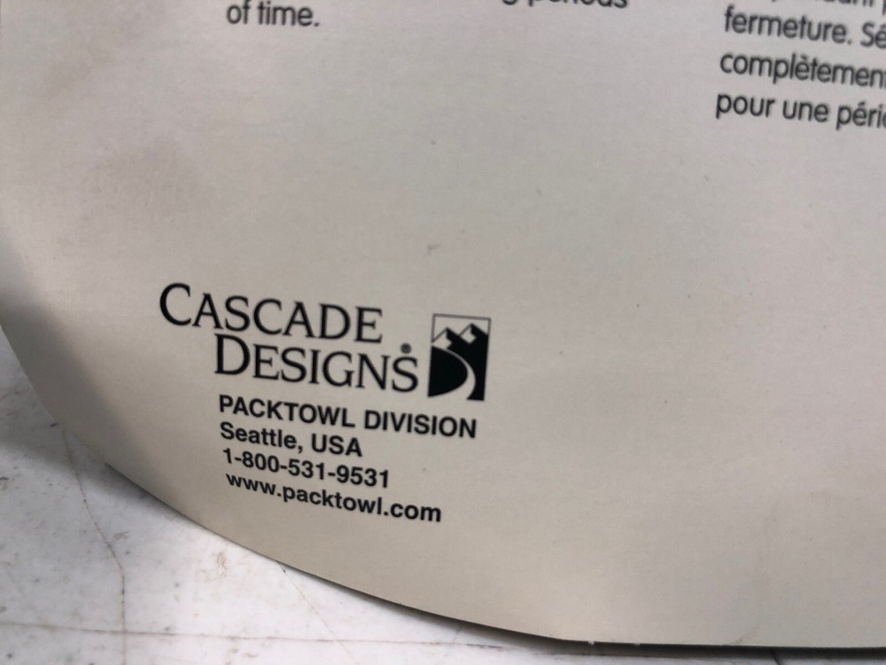 Packtowl Size M Blue Graphics