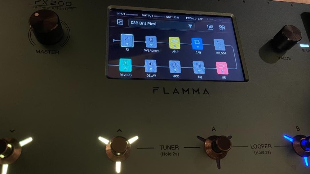 FLAMMA FX200 Multi-Effects Guitar Pedal Looper