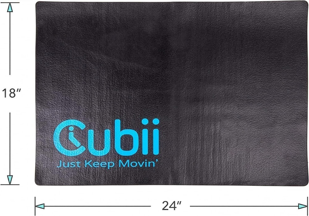 Cubii Anti Slip Mat Under Desk Elliptical Accessory