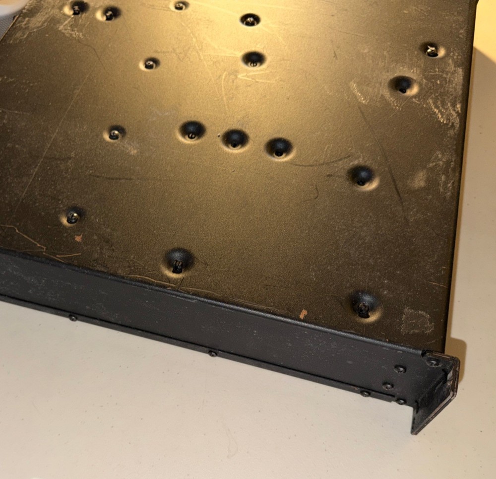 QSC MX-1500A Professional Power Amplifier - Powers On, Untested