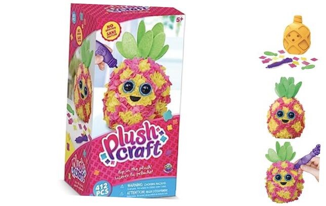 PlushCraft 3D Pineapple - Pineapple Plush Craft