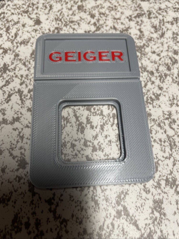 3DP  20 Gram Geiger Bar Holder Insert Slab