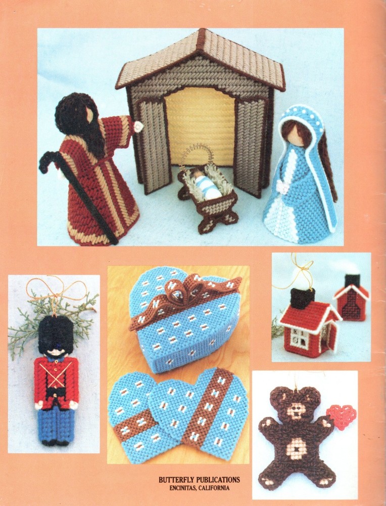 Lilo Fruehwirth PROJECTS GALORE Plastic Canvas Pattern Leaflet
