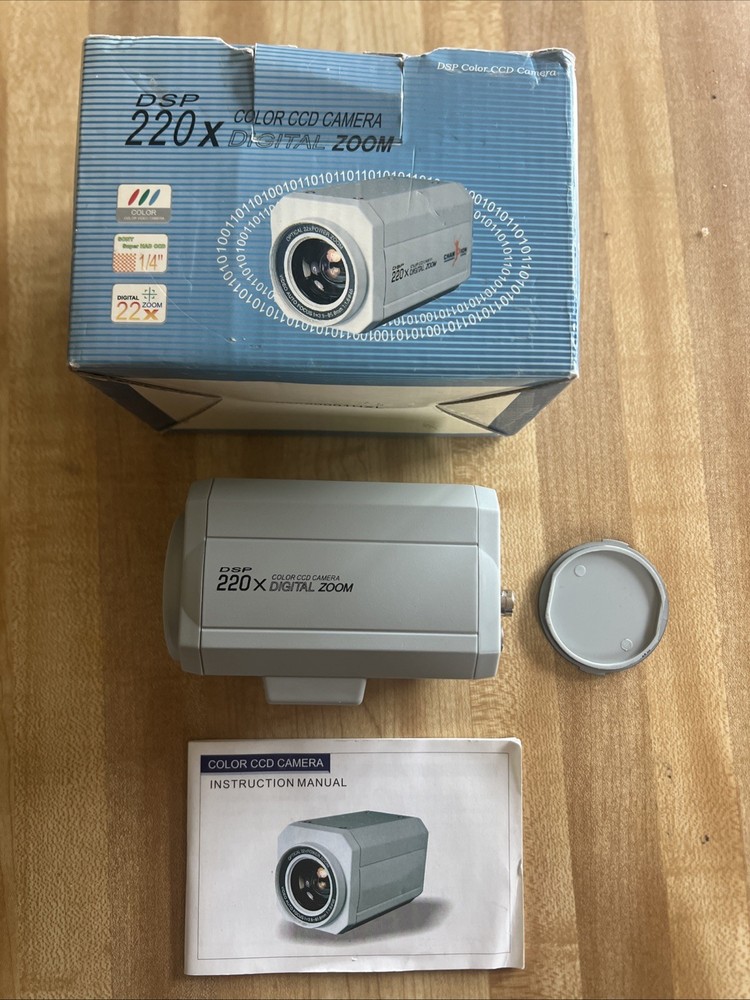 DSP 220x Color CCD CAMERA DIGITAL ZOOM