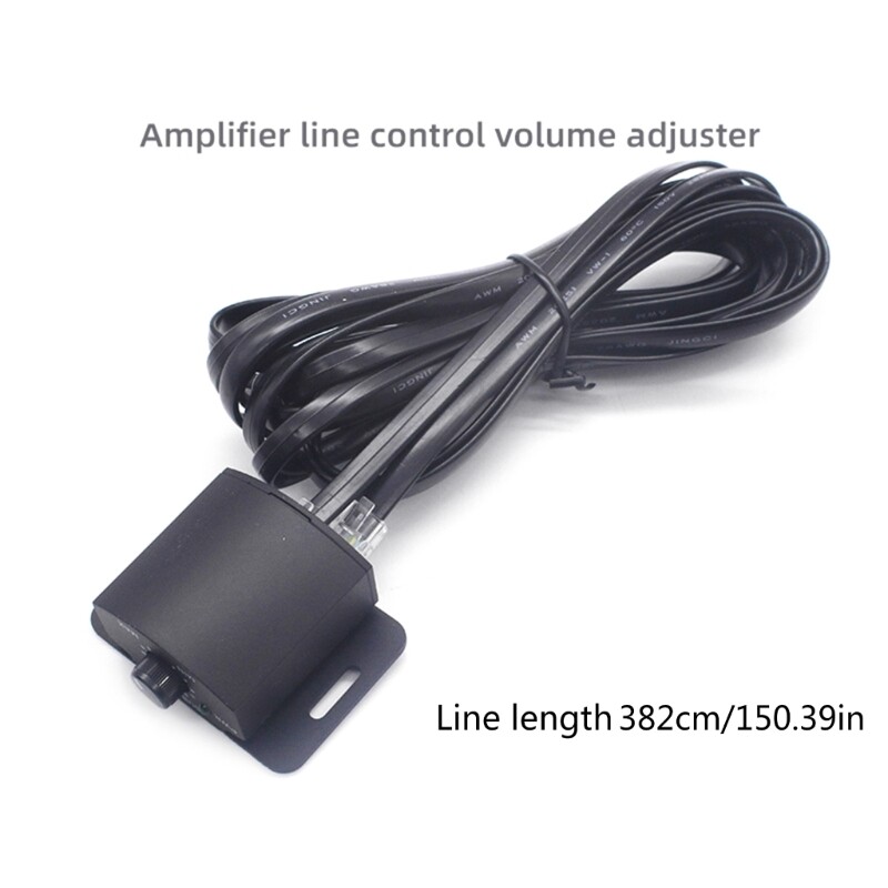 Adjustable Car Amplifier Volumes Remote Controller Speakers Subwoofer Volumes
