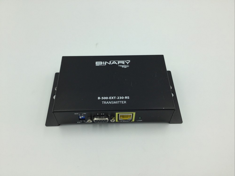 TESTED Binary B-500-EXT-230-RS 4K HDMI Balun Transmitter ONLY