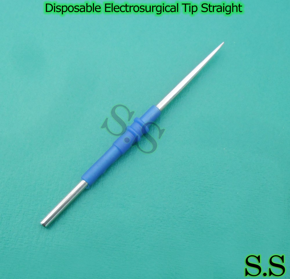 Disposable Electrosurgical Pencil Tip Straight, EL-037