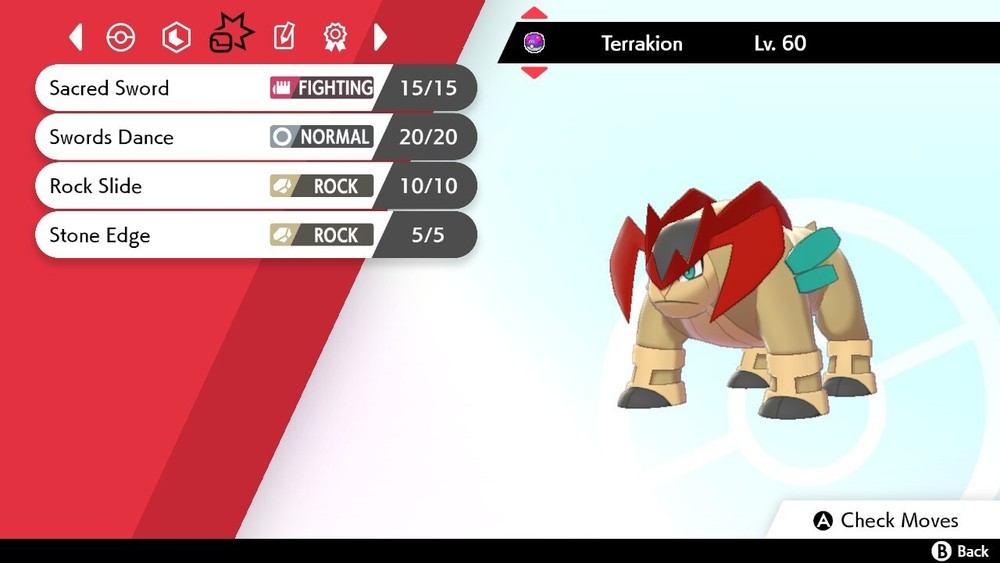 ✨Shiny✨ Terrakion For Sword & Shield