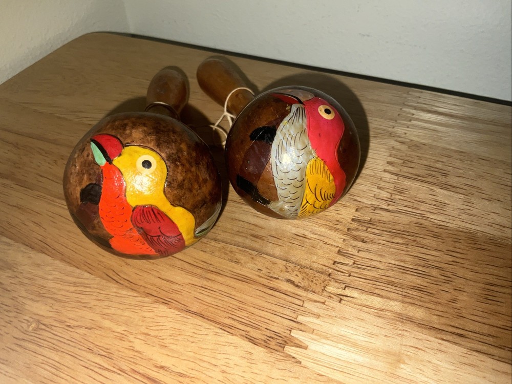 Vintage Mini Maracas