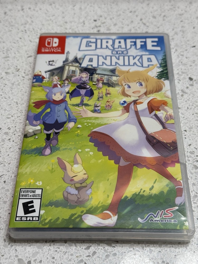 CASE ONLY Giraffe and Annika - Nintendo Switch - NO GAME
