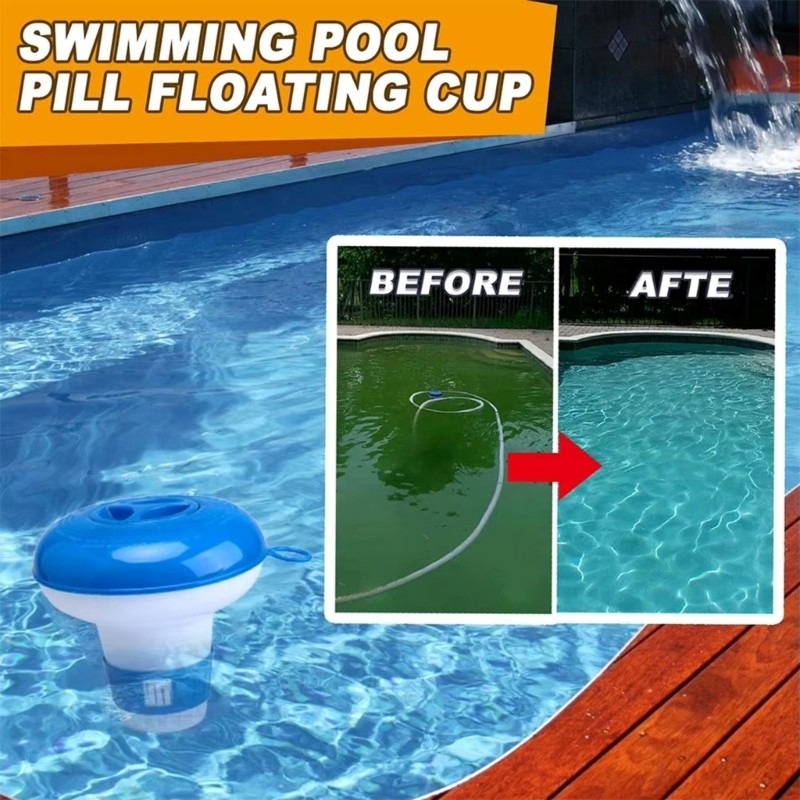 Automatic Chlorine Tablet Dispenser Floating Sterilizer for Chlorine Table