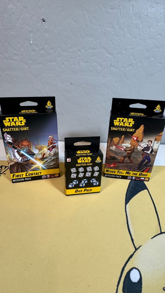 Star Wars: Shatterpoint - mission deck-dices