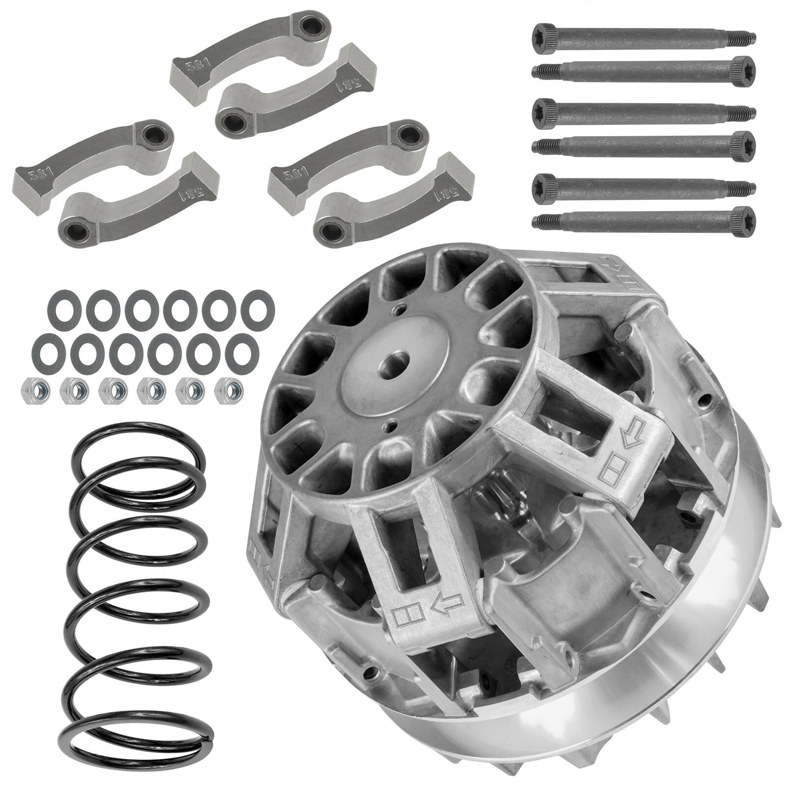 Primary Drive Clutch for Can-am Commander 1000 2011 2012 - 2017 w/ Spring Weight