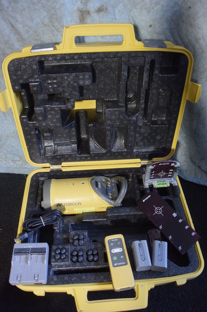 Topcon Model TP-L6WB Red Beam Straight Pipe Laser with Auto Align