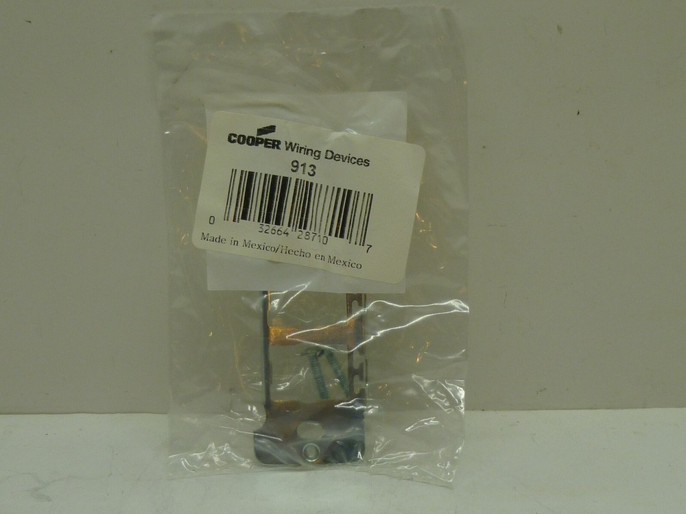 Interchangeable Despard 3-Hole Horizontal Plate/Cover Mounting Strap Bracket