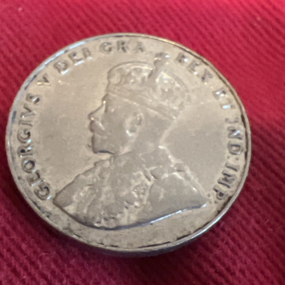 1934 Canada Five Cents 5