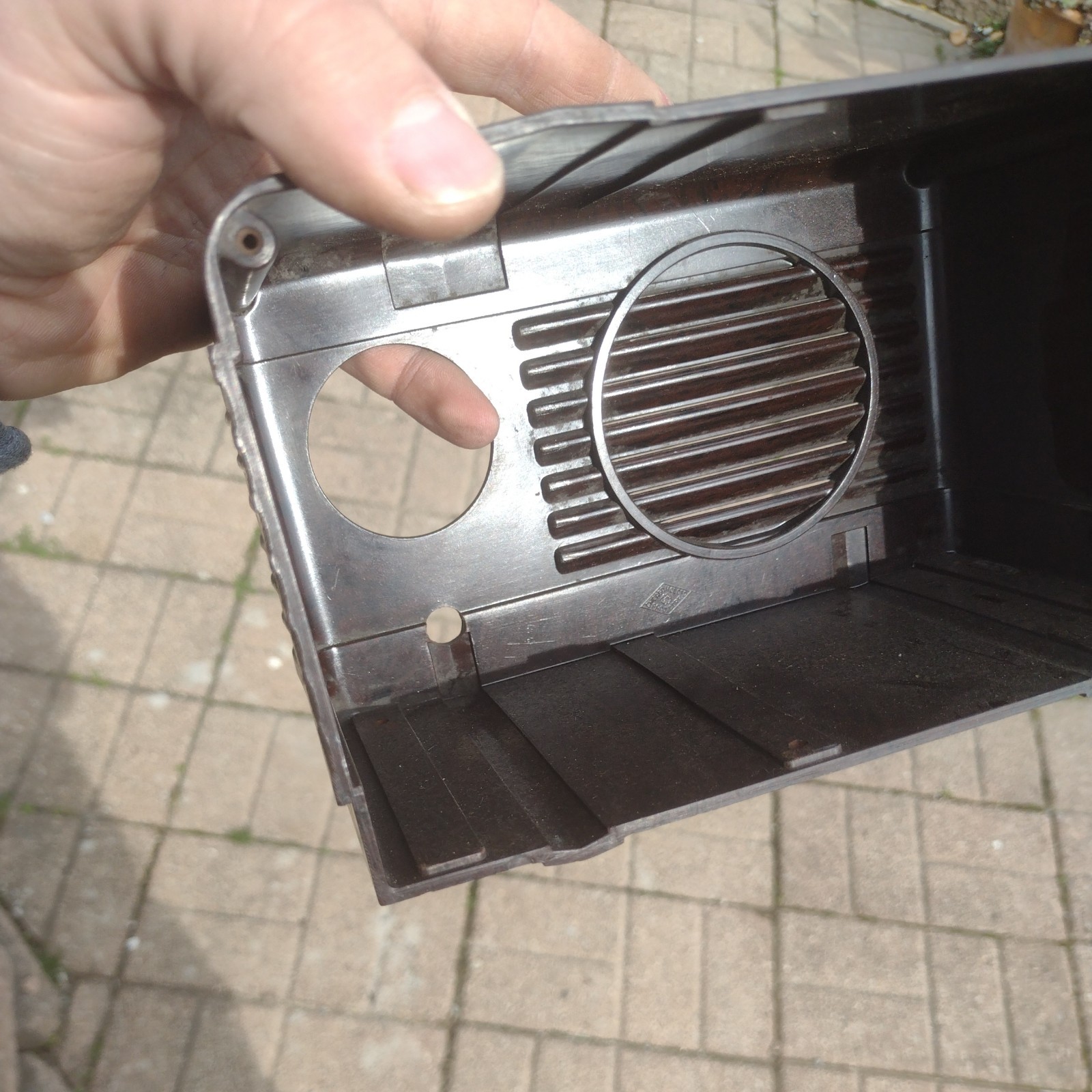 Antique 1930s Detrola Pee Wee Tube Radio Case.