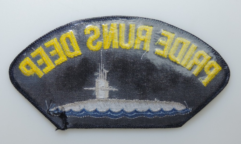 PRIDE RUNS DEEP SUBMARINE Patch