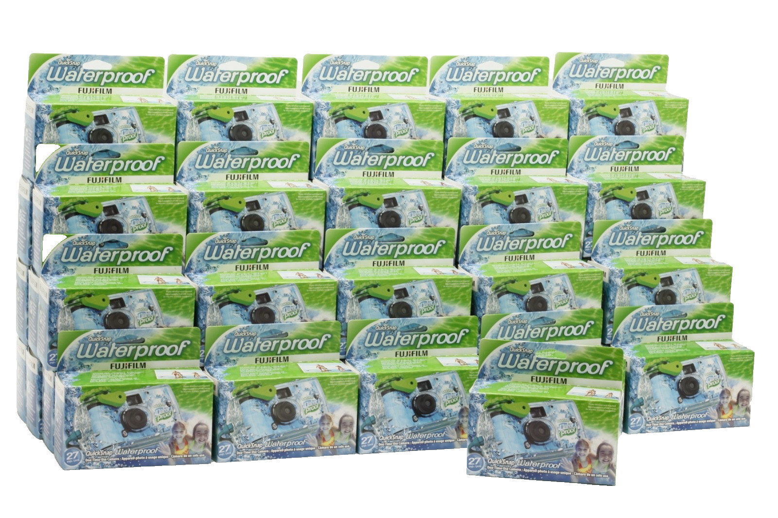 FUJIFILM QuickSnap 800 Waterproof 35mm One-Time-Use Disposable Camera #33210