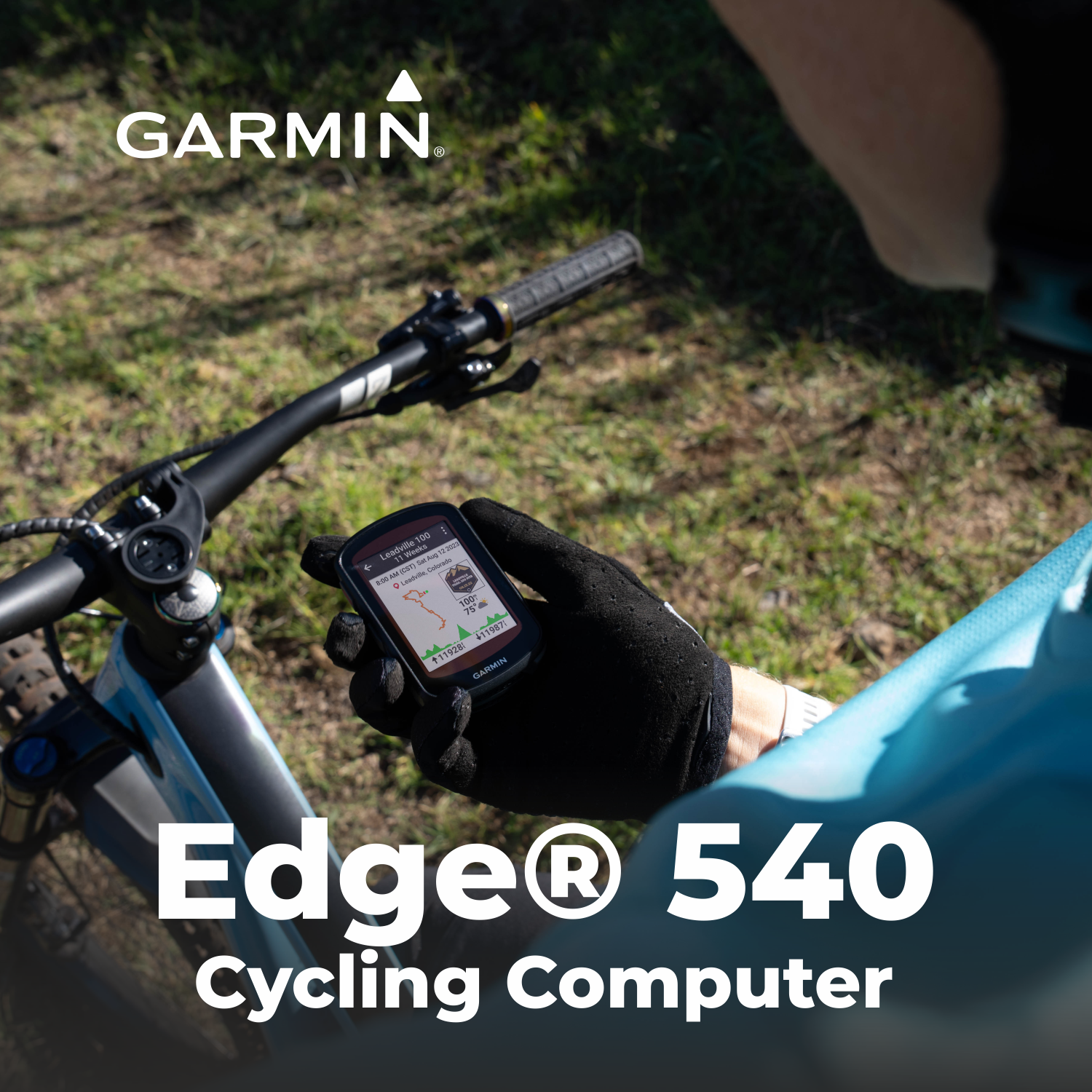 Garmin Edge 540 GPS Cycling Computer w/ Speed and Cadence Sensors and Power Bank