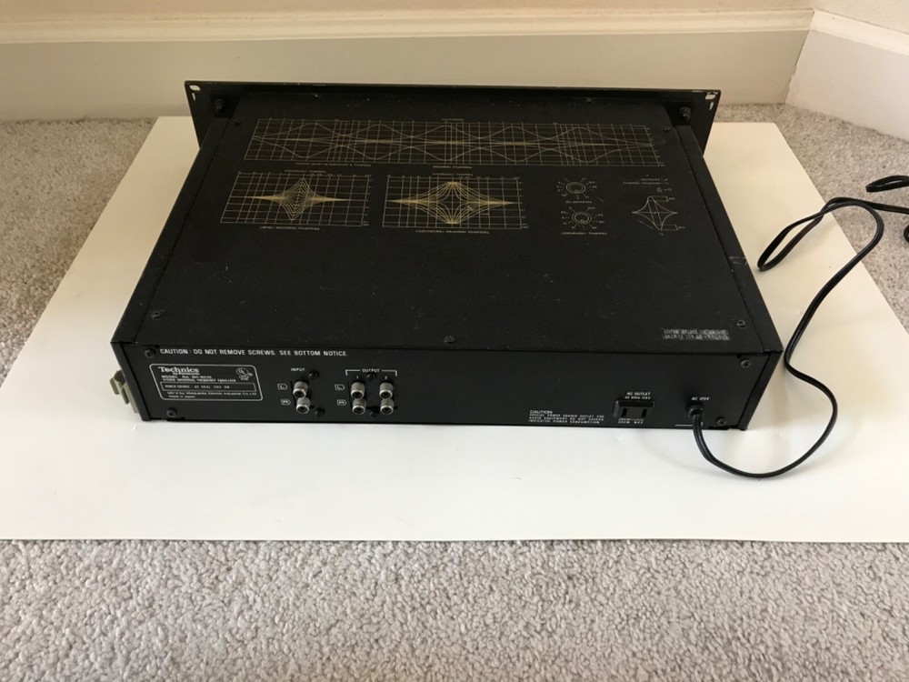 Technics SH-9010 equalizer (please read)
