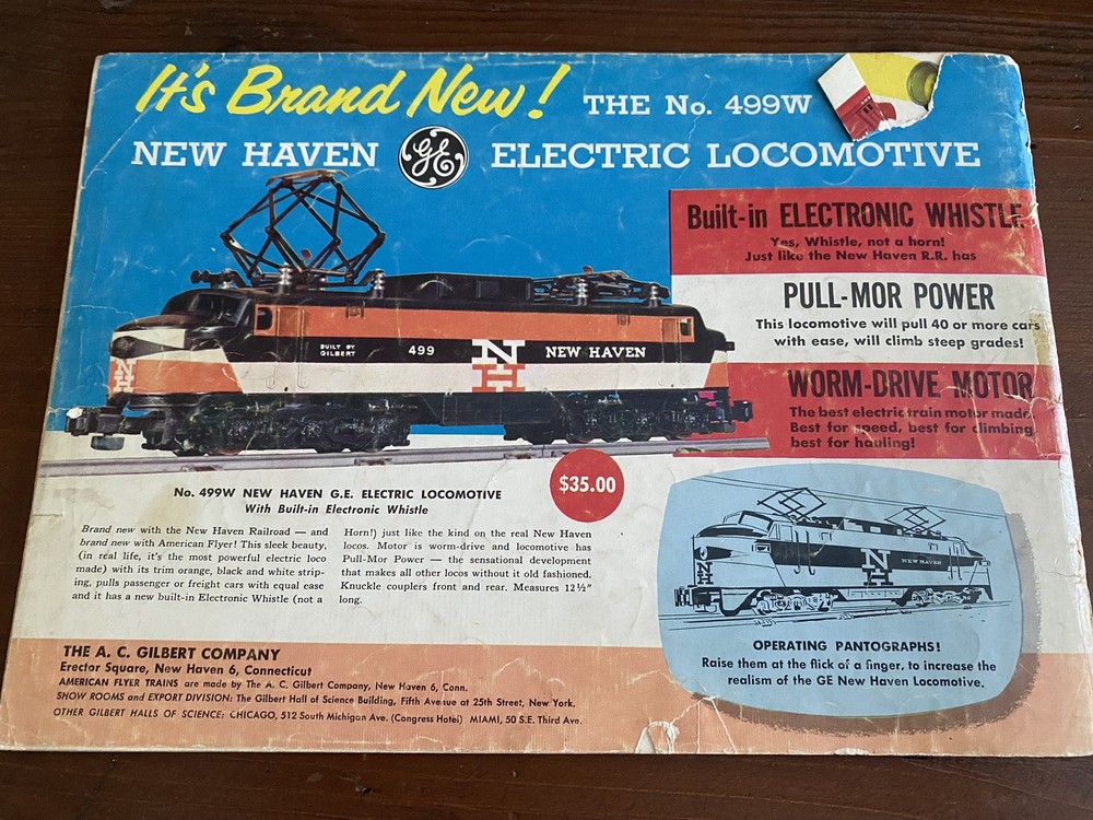 1956 American Flyer Catalog