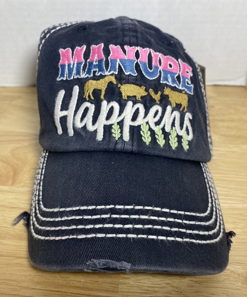 KBETHOS Manure Happens Ball Cap