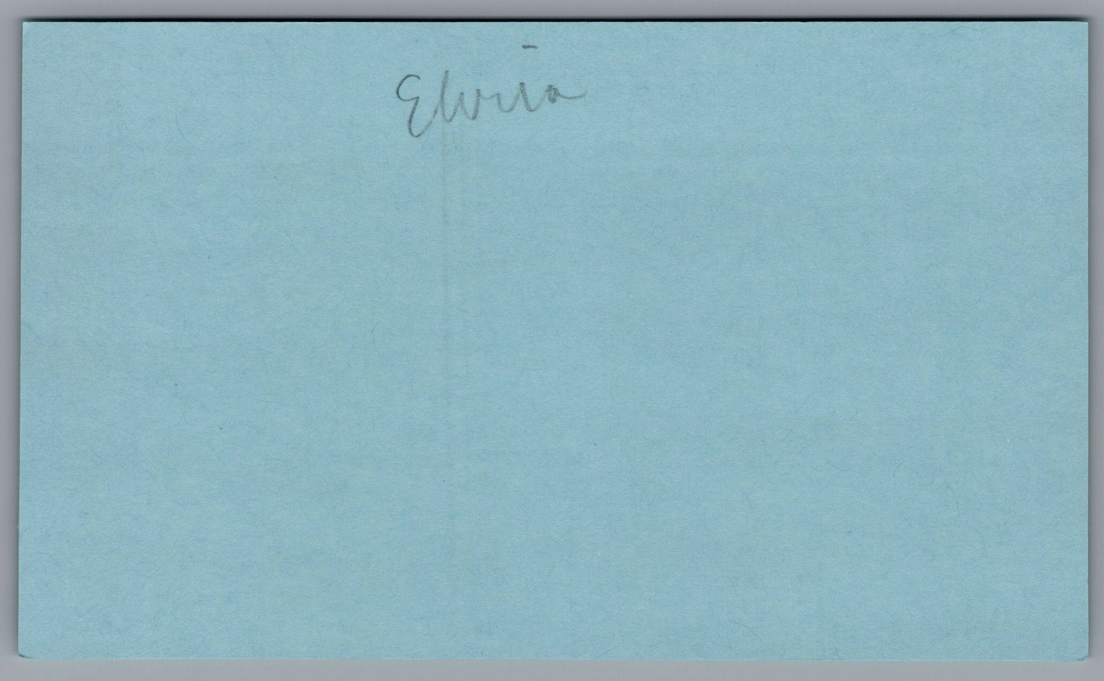 Elvira Signed 3x5 Index Card Mistress Of The Dark Autographed