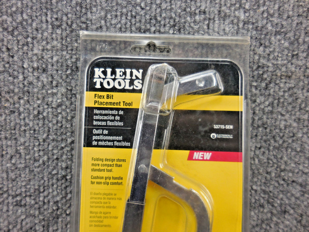 New Klein Tools 53715-SEN Flex Bit Placement Tool Holder