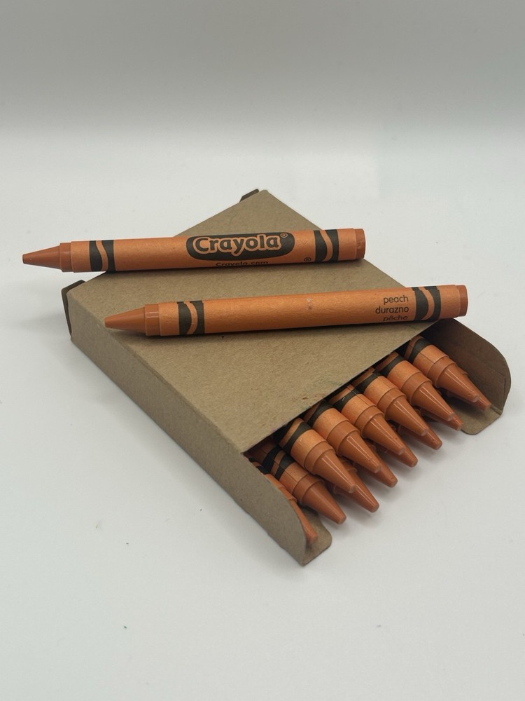 (16) Crayola Crayons (peach) BULK