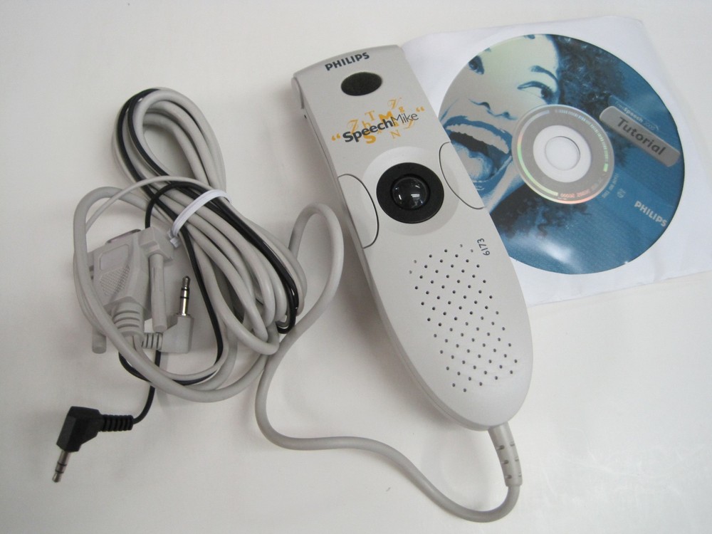 Philips SpeechMike LFH6173 Microphone With Speech Recognition Software - New