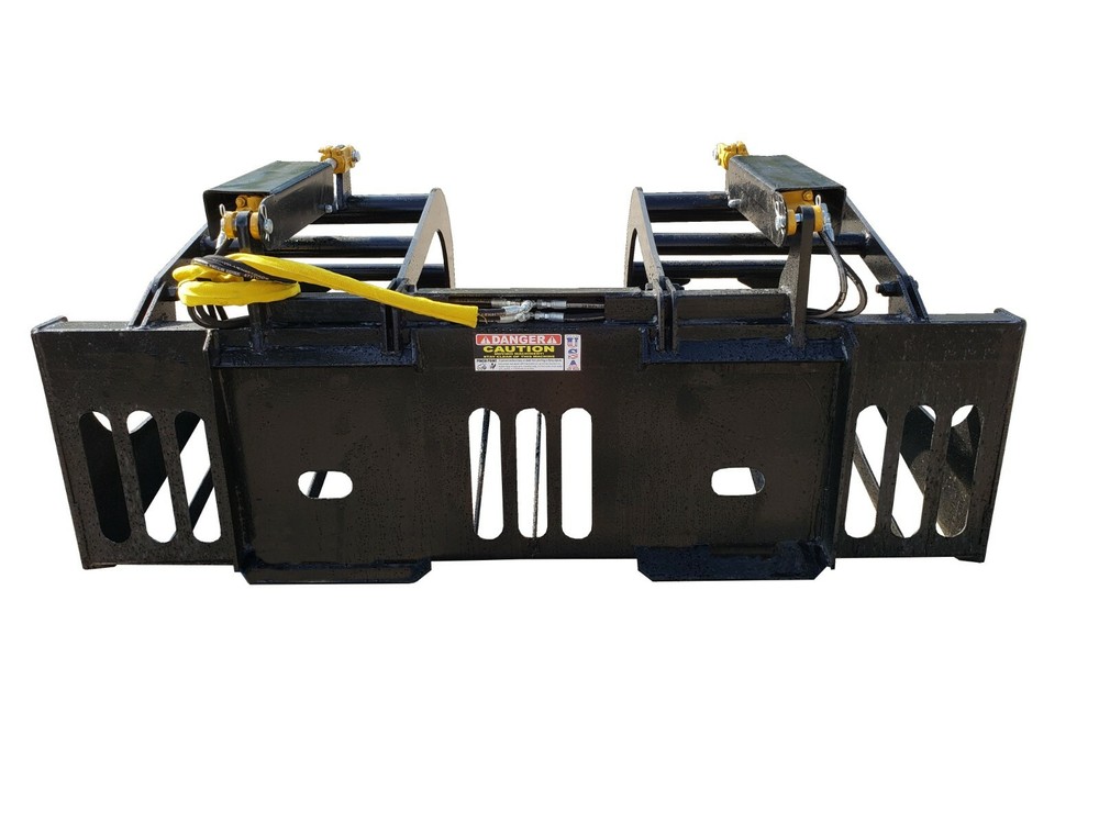 78" E-SERIES ROCK GRAPPLE SKIDSTEER ATTACHMENT UNIVERSAL QUICK ATTACH FREE SHIP