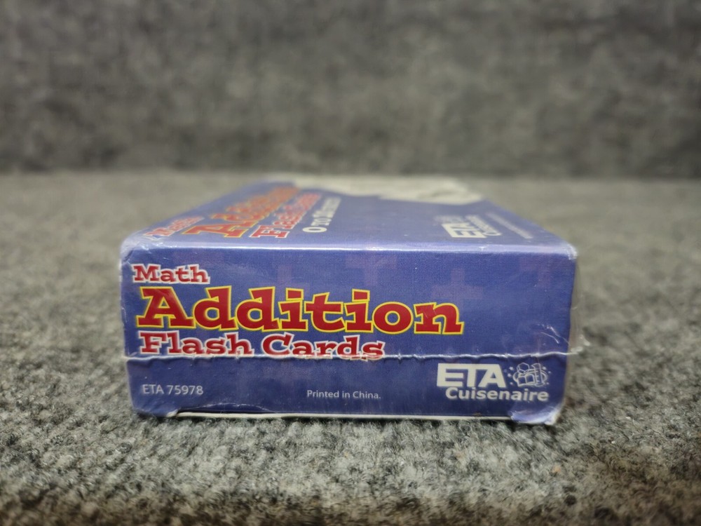 Math ADDITION Flash Cards 0 To 10 Facts