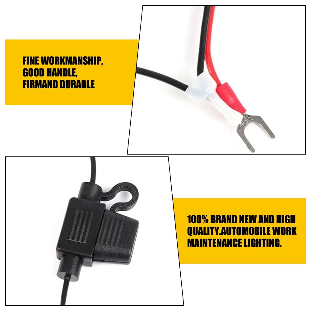 Universal White Under Hood LED Panel Light Kit Automatic on/off 12-24v Vehicles