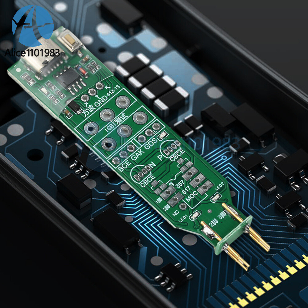 Multi-functional Light-emitting Electronic Tester Triode MOS IGBT Repair Tester
