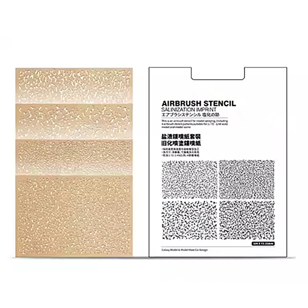 4* Spray Stencil Template Paper Replacement Paper For 1/72 Model Scenes
