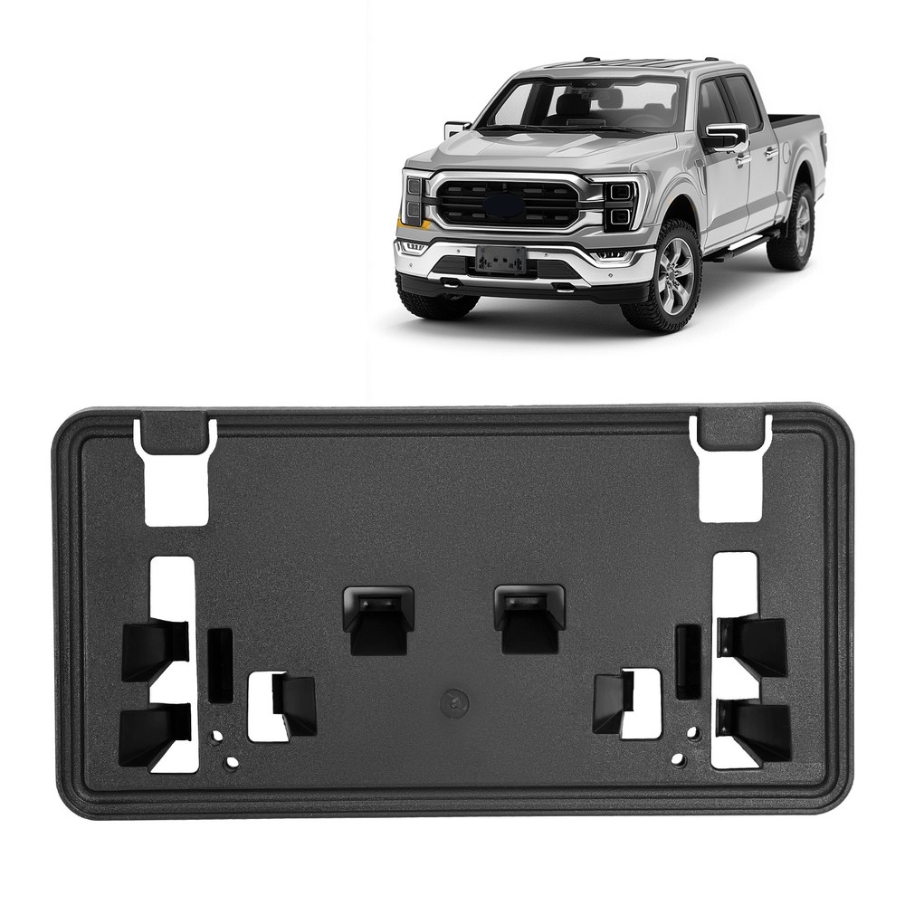 For Ford F-150 2021 2022 2023 Front Bumper License Plate Bracket Frame Holder
