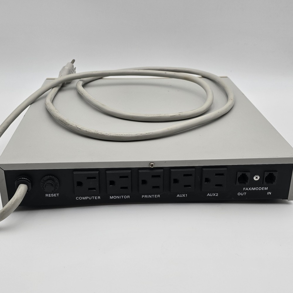 Model PC-0061 Power Tap Surge Protector 5 Plug Transient Volt VTG Computer WORKS