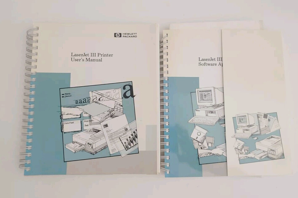 HP LASERJET III PRINTER USER'S MANUAL Software Application Notes Quick Reference