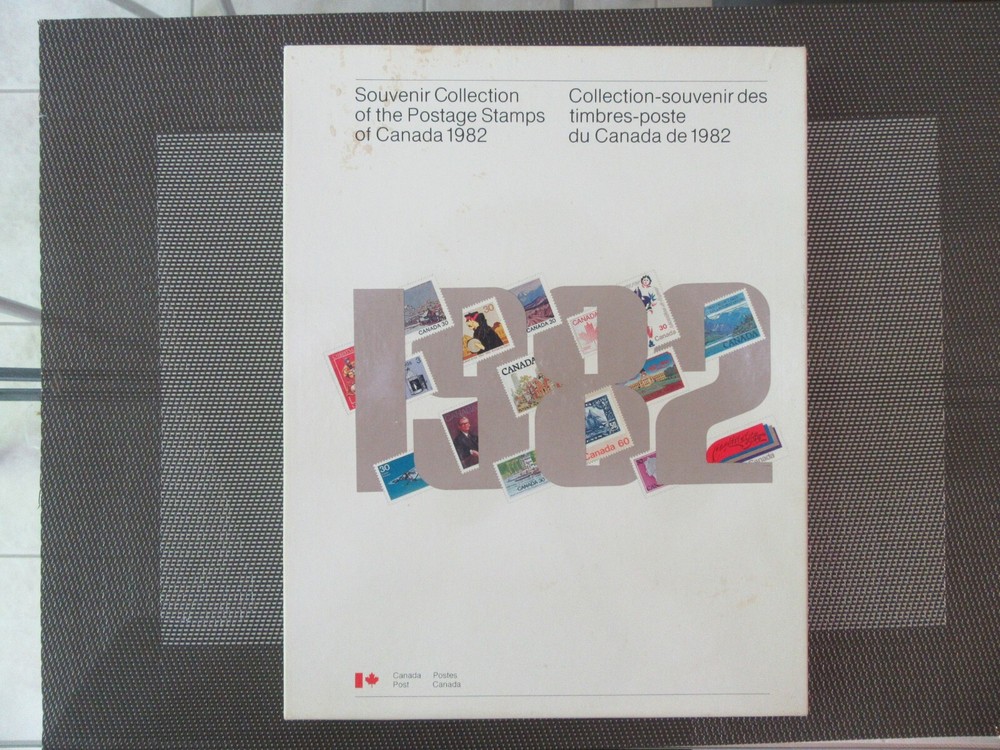 Canada Post - Annual Stamp Collection #25 - 1982 Collection Canada opened
