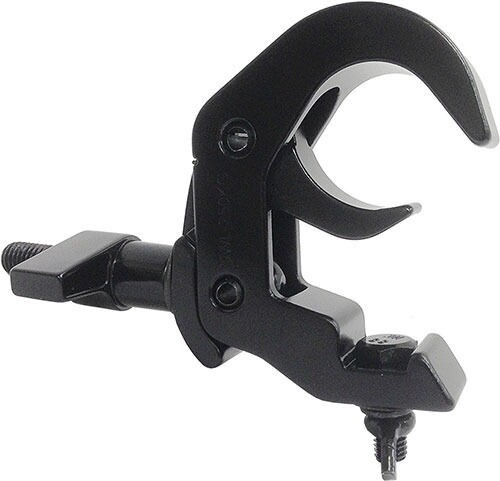 Truss Quick Rig/Self Locking Hook Clamp Black, 2"/48-51 mm diameter