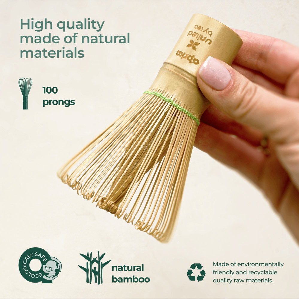 10 Bamboo Matcha Whisks, Tool for Making Matcha, Tea Accessory, Bulk