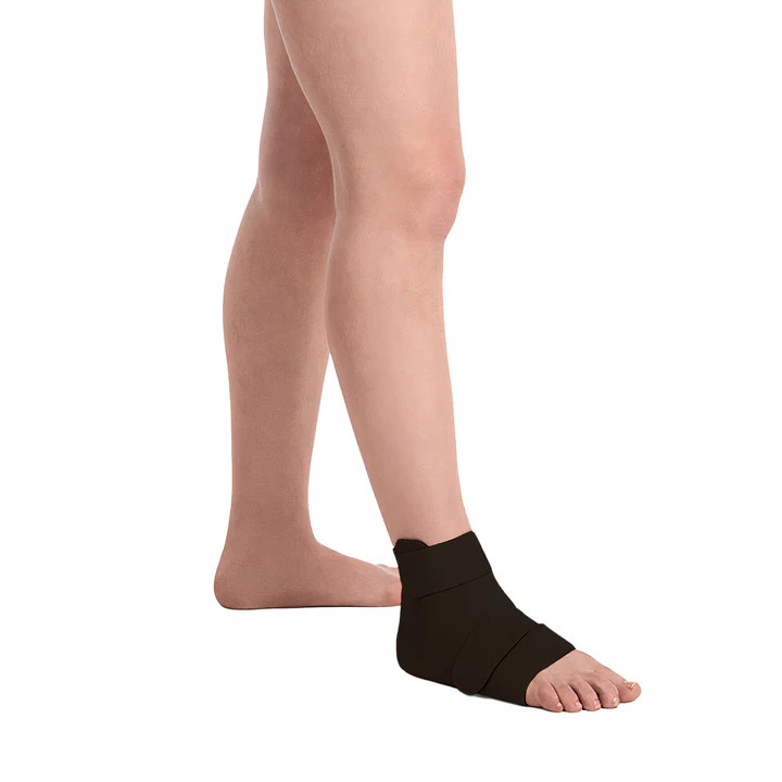 Juzo Compression Wrap, Extended Foot, Short Stretch, (Size: S) Beige/Black