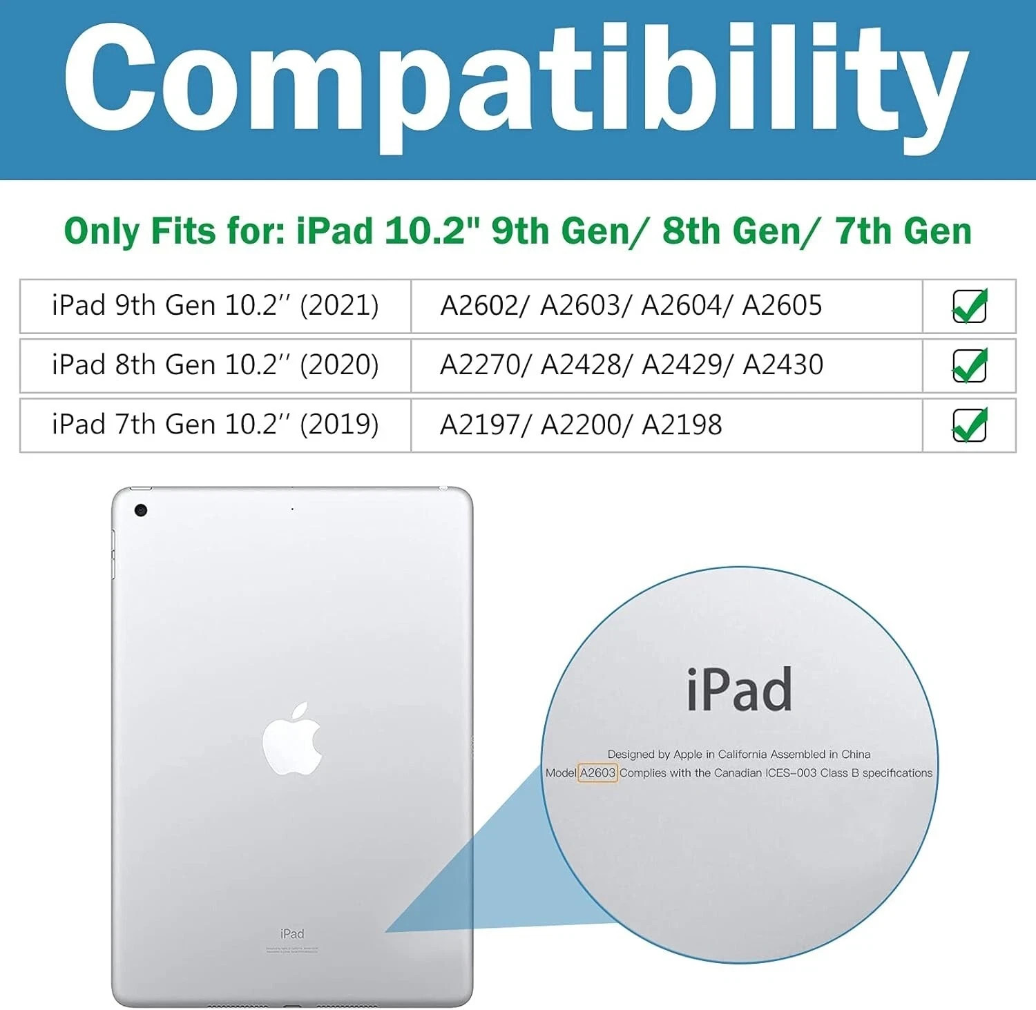 3-Pack Tempered Glass Screen Protector For iPad Pro 13" 12.9" 11" 7/8/9/10th Gen