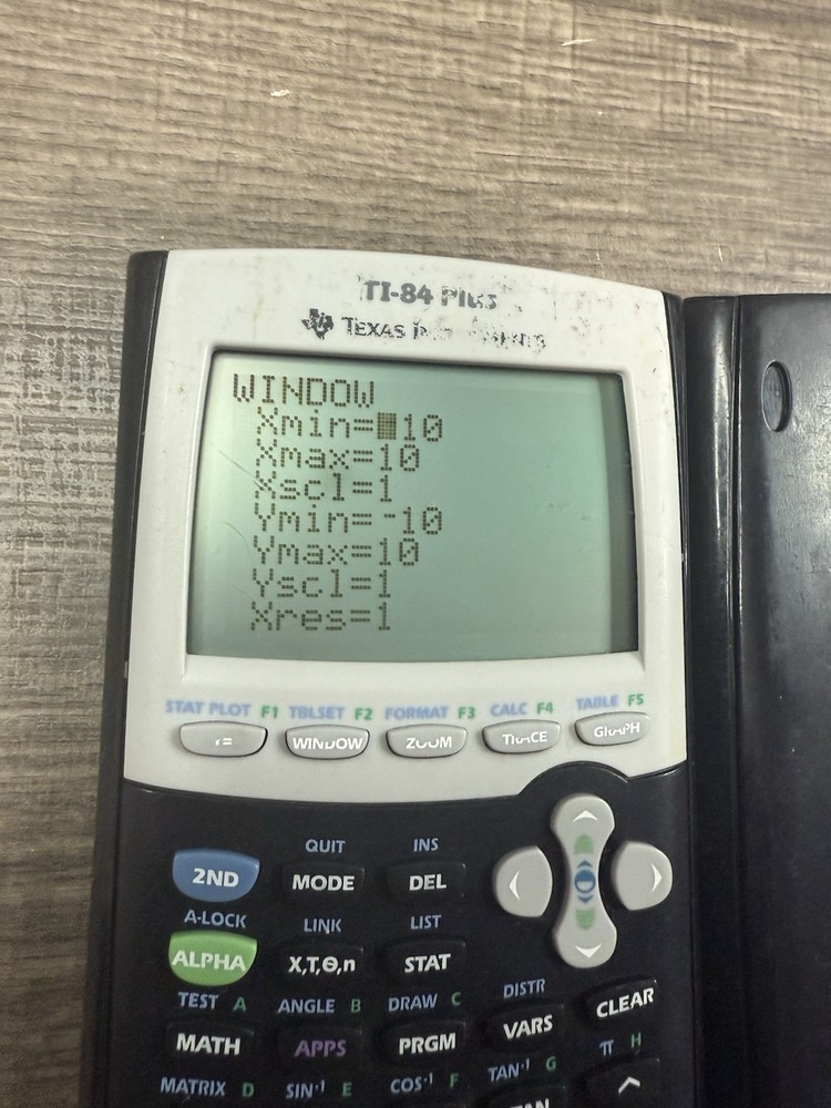Texas Instruments TI-84 Plus Graphing Calculator Tested Working